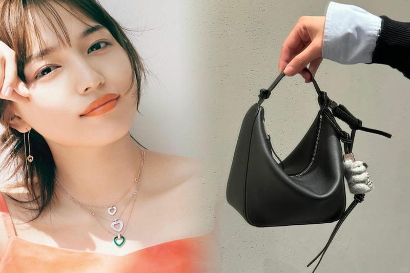 ロエベのクラッチバッグでエレガントな夜を演出