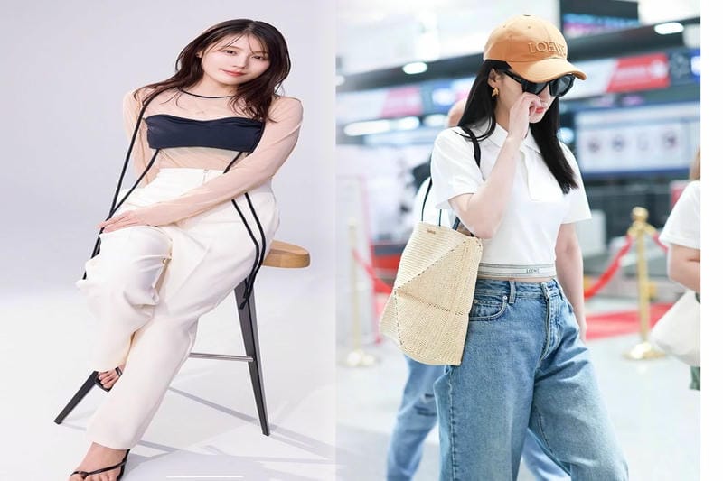 人気インフルエンサー愛用のロエベ バッグ