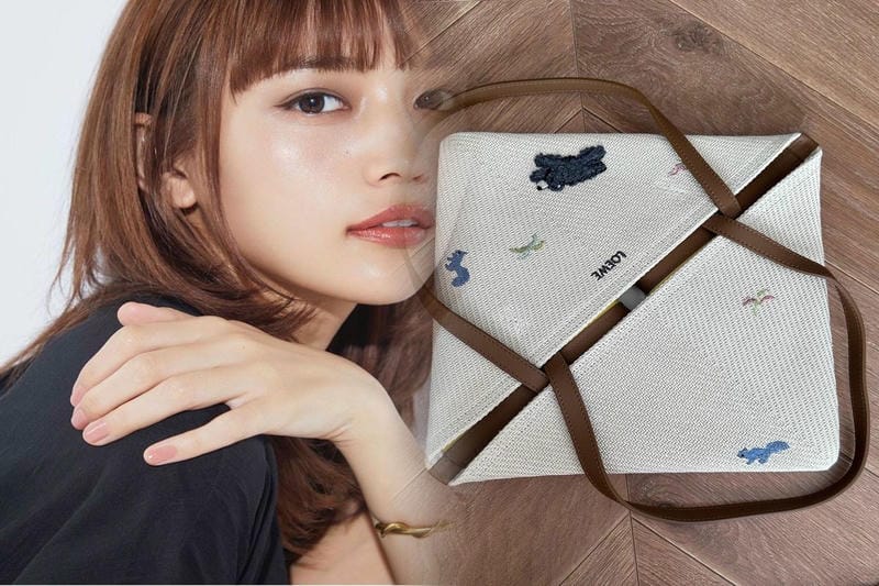 22年秋冬新作 LOEWE ロエベ トートバッグ ロゴ ウール レザー 本革 通勤