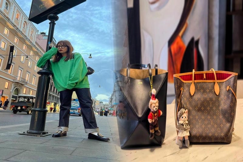 ショルダー付きロエベバッグ｜スタイリッシュで便利なアイテム紹介