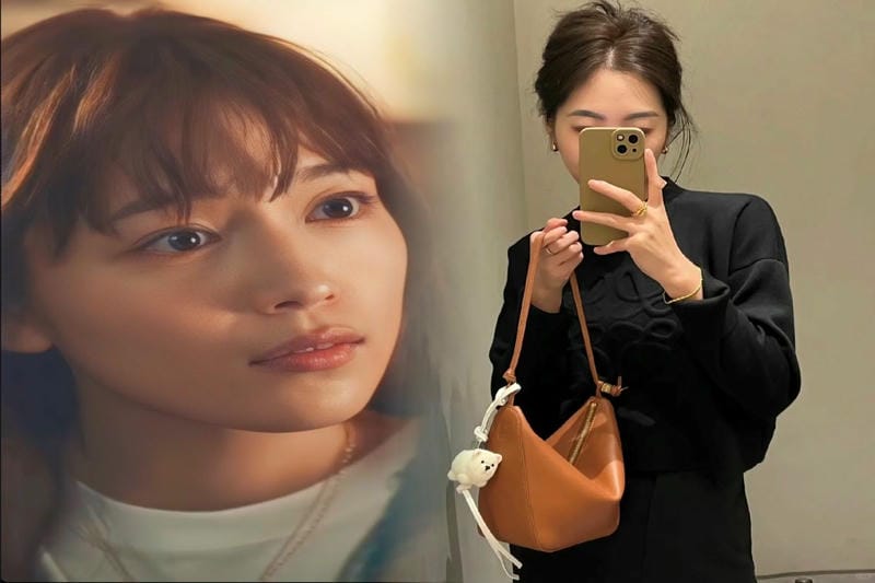 ミニサイズのロエベショルダーバッグ