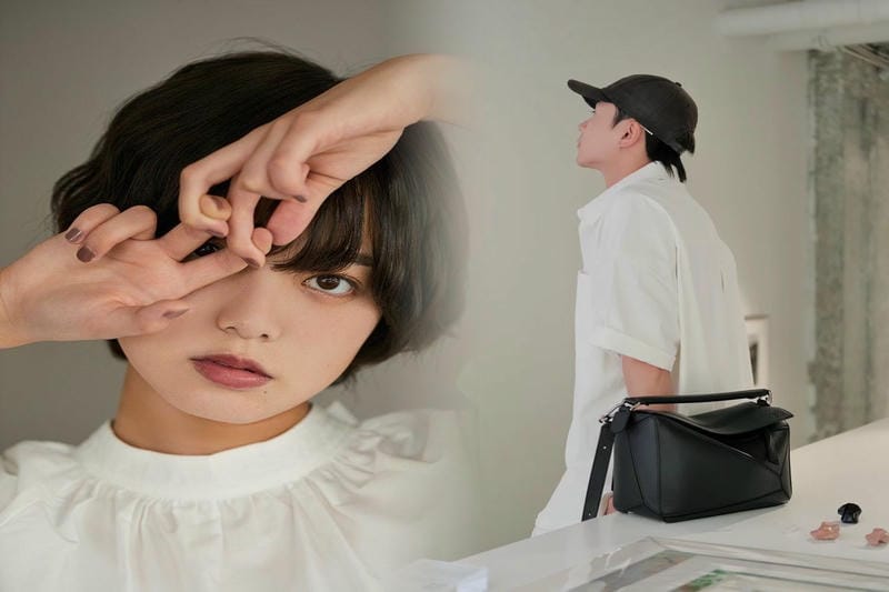 ロエベショルダーバッグレディース