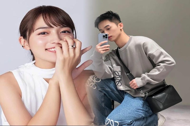 大人気!!新色!!LOEWE ゲート　デュアルバッグ ミニ