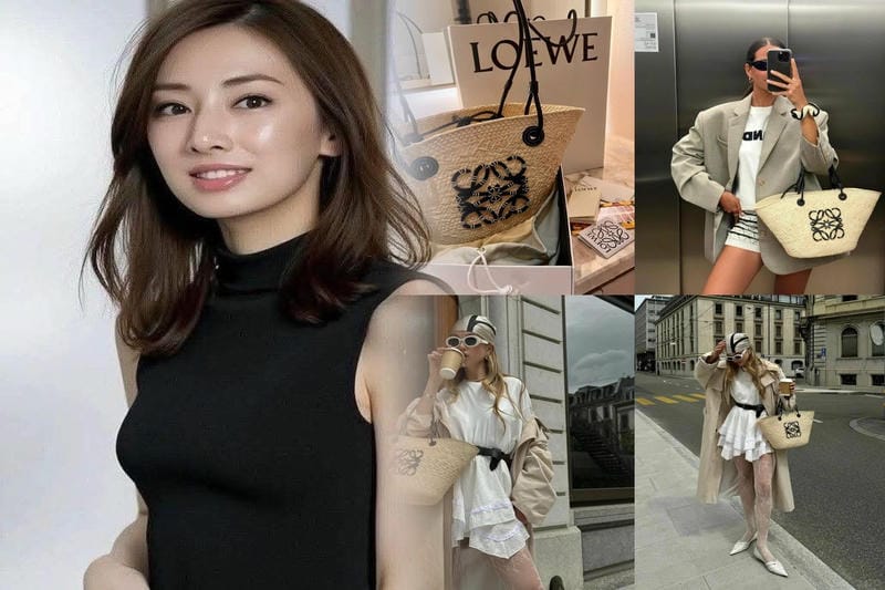 ロエベバッグを使った最新コーディネート集