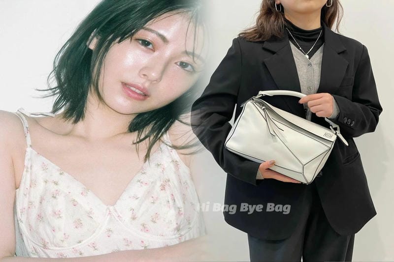 ロエベクラッチバッグの収納力と実用性