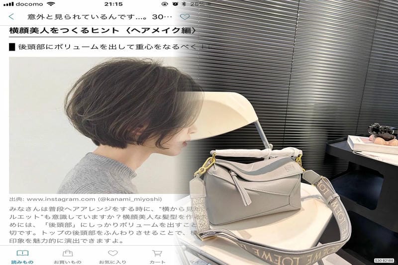 ロエベパズルバッグ