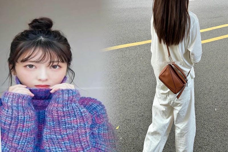 ロエベトートバッグメンズアナグラム