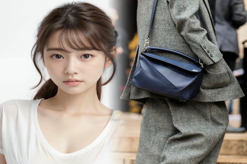 ロエベショルダーバッグレディース