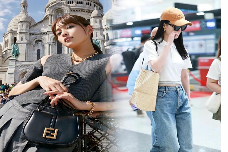 ショルダーバッグロエベかごバッグ2025