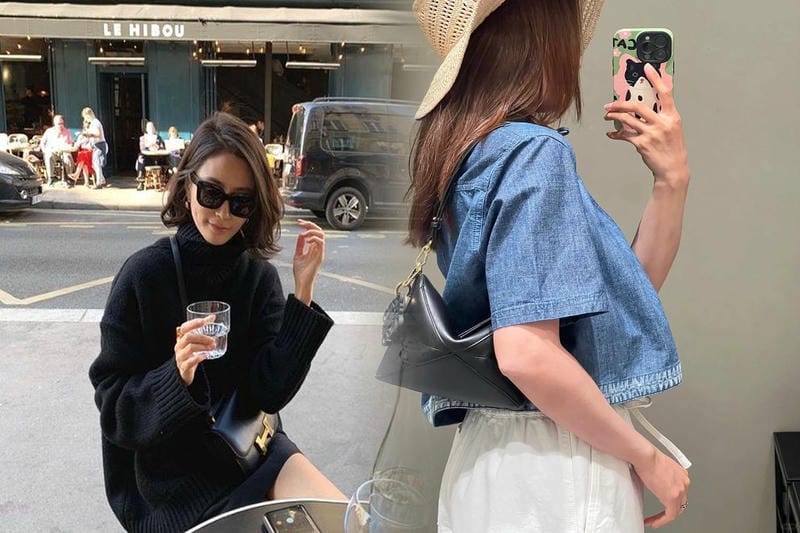 ロエベのバッグ、おしゃれ芸能人必携