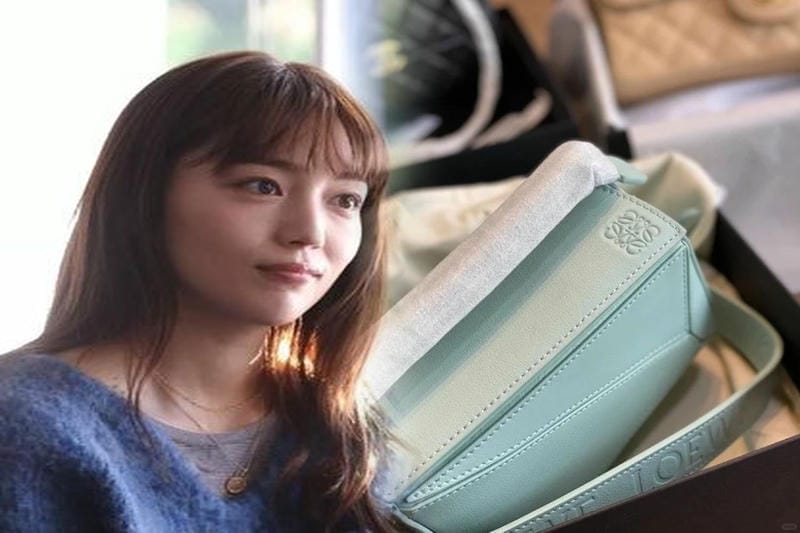 大人気!!新色!!LOEWE ゲート　デュアルバッグ ミニ