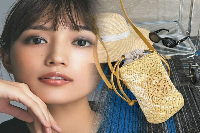 カジュアルに使えるLOEWEショルダーバッグ｜スタイル提案