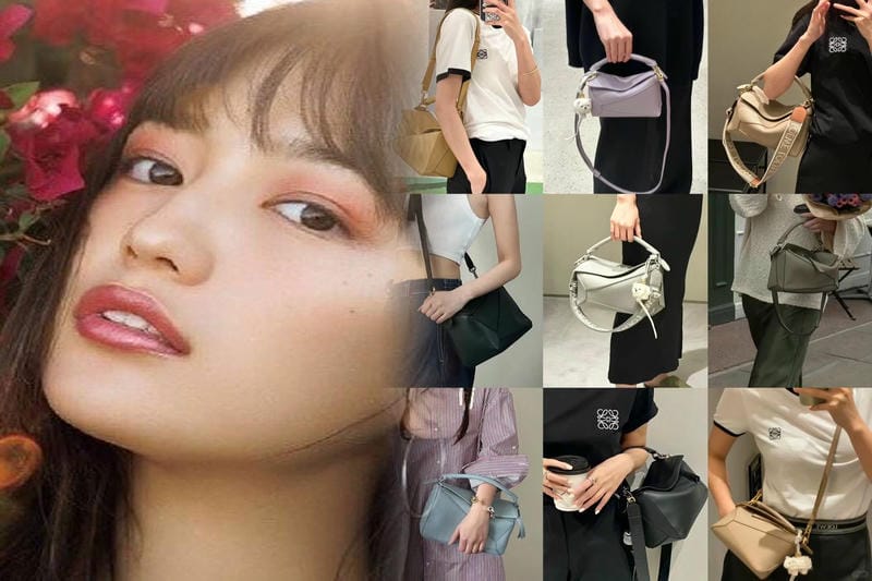 ロエベアナグラムバッグ