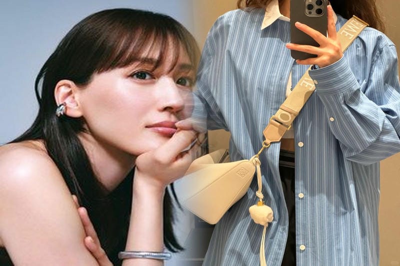 水原希子のロエベ バッグ同款、スタイルのポイント