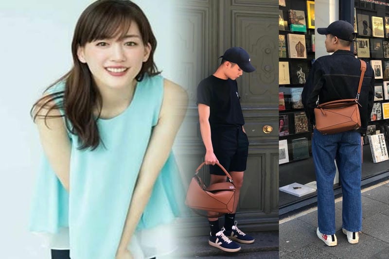 春もの新作【LOEWE】アナグラムカットアウト ポケット Anagram cut-out Bag
