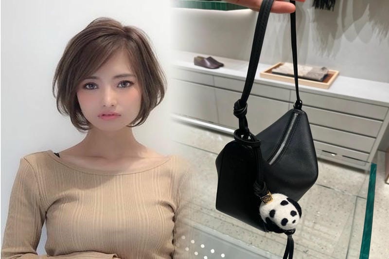 世界中で大人気！LOEWE☆ハンモックバッグ スモール（ソフトグレインカーフ）