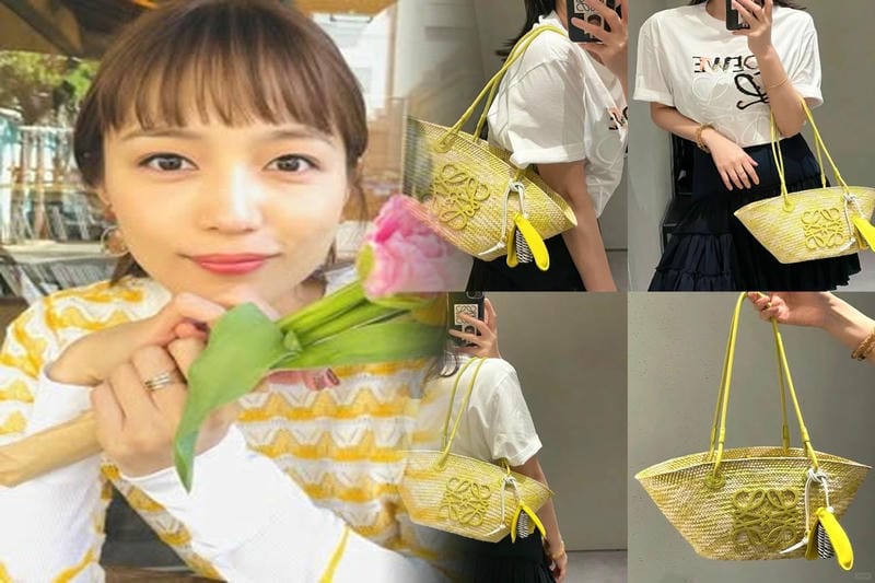 夏に活躍するLOEWEバスケットバッグ特集｜スタイリングアイデア