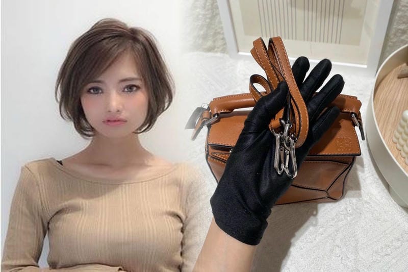 ロエベかごバッグの質感とスタイリング例