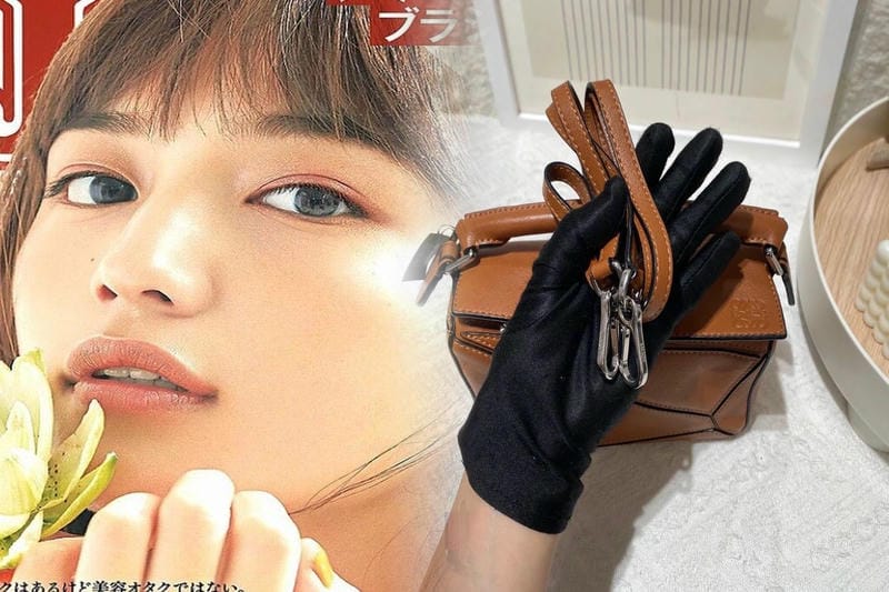 ロエベのパズルバッグミニの定価は？