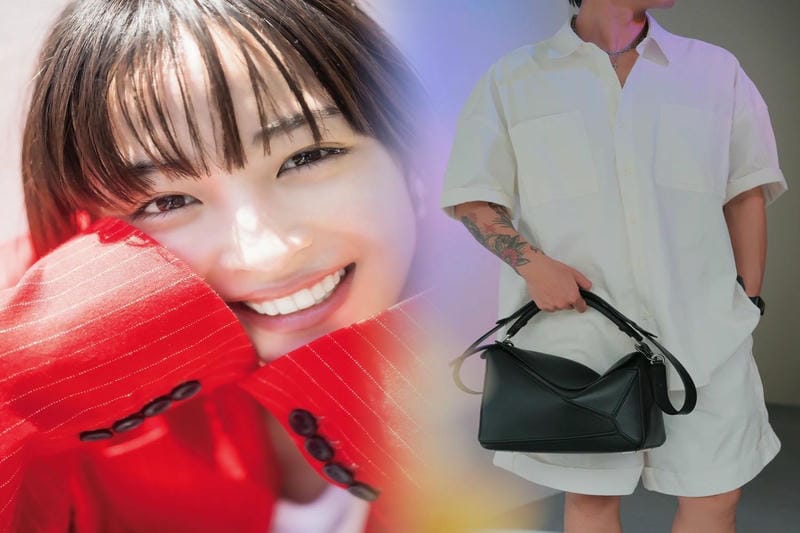 ミニサイズのロエベショルダーバッグ