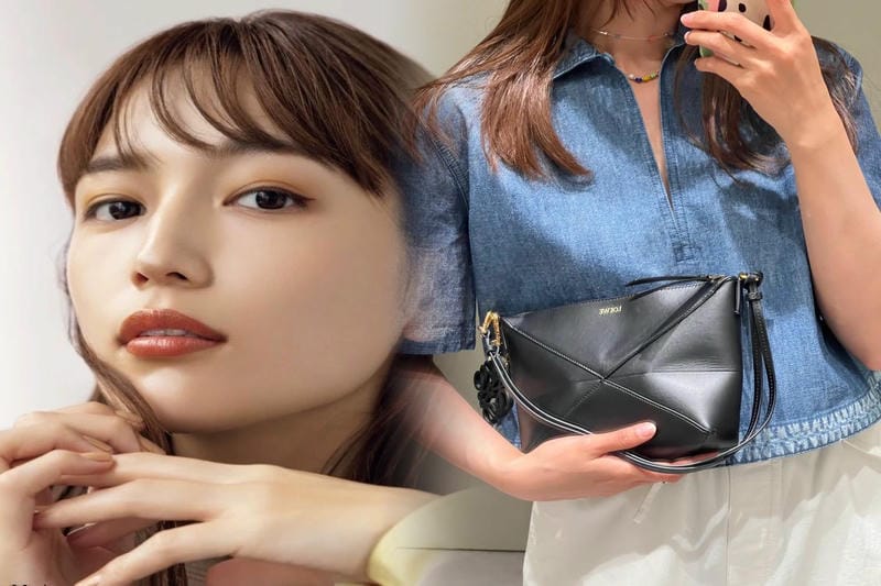 ロエベ★スモール パズル バッグ アスファルトグレー★