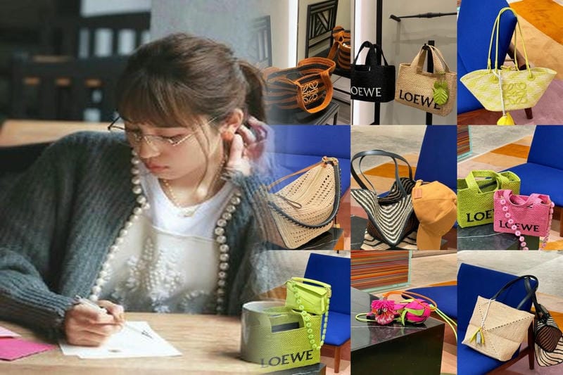 ☆LOEWE☆かごバッグ トート Mサイズ♪お早めに♪