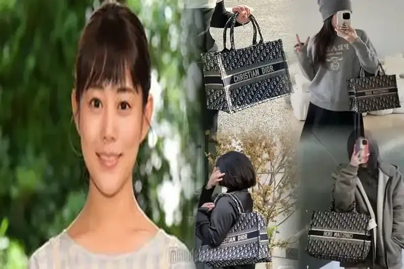 意外性抜群【DIOR】DIOR BOOK TOTE ミニ フォンバッグ