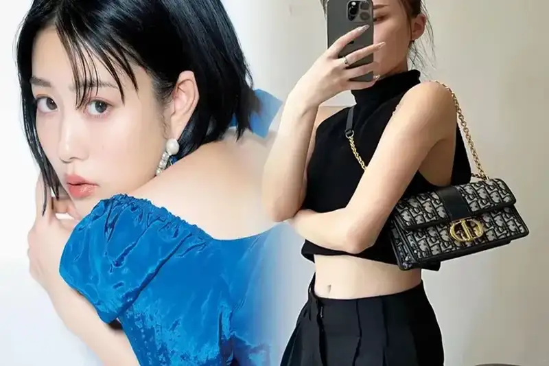 【数量限定版】新作☆国内発送【Dior】LADY D-LITE ミニバッグ