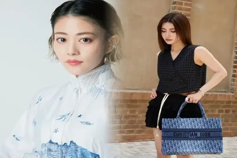ディオールのモノグラムバッグでブランドアピール