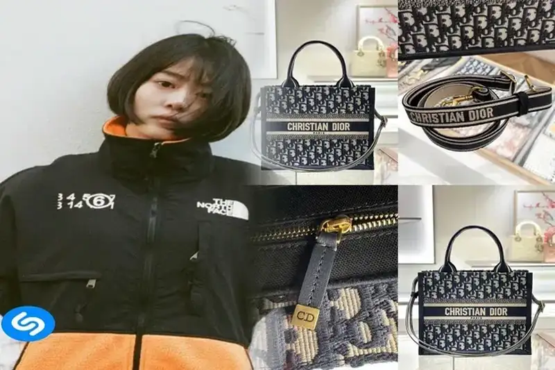 レディ ディオールバッグのチャームは何色？