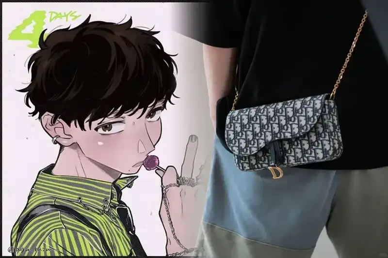 レディ ディオールのチャームは何色ですか？