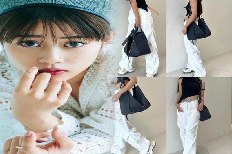 春もの新作【LOEWE】アナグラムカットアウト ポケット Anagram cut-out Bag