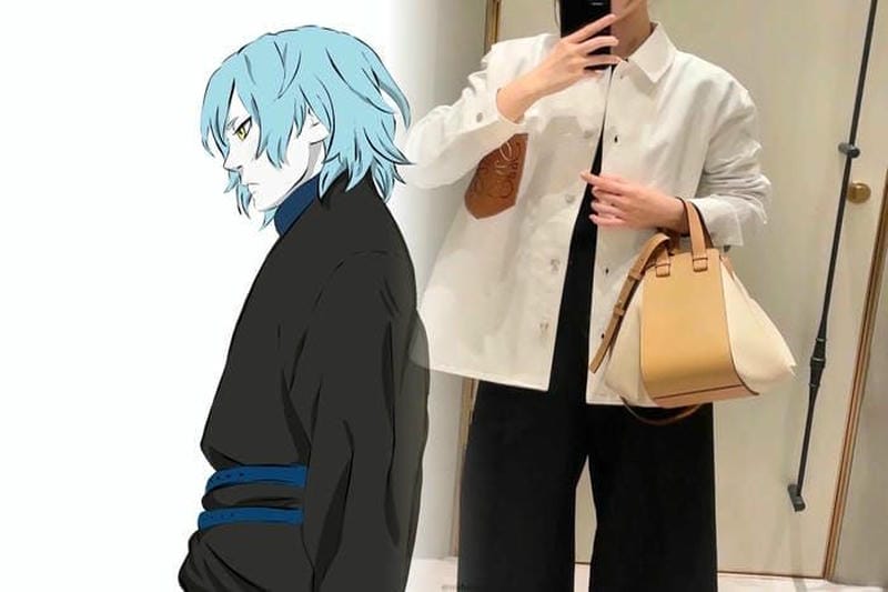 人気モデルが愛用するロエベバッグで旬のコーデ