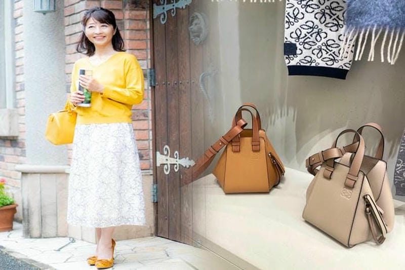 ロエベホーボーバッグコーディネート｜スタイル提案