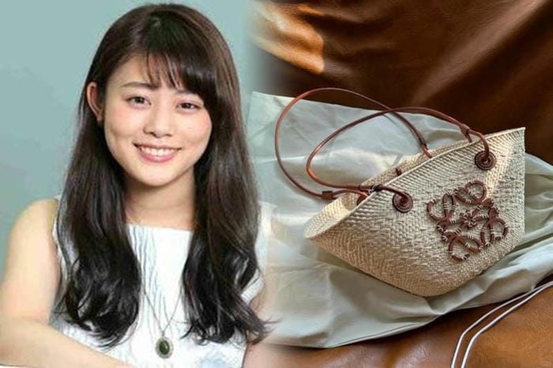 ロエベアナグラムトートバッグ