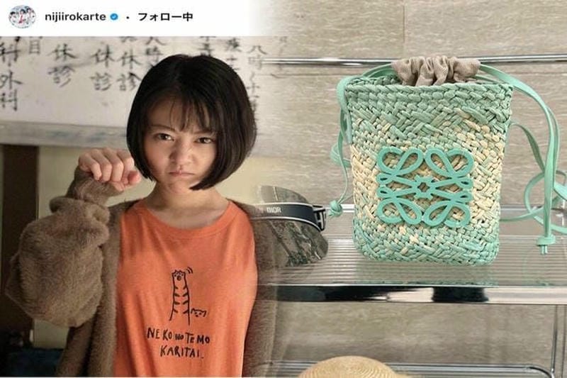 人気のバーキン25 ロエベ風バッグでスタイリッシュなコーデを