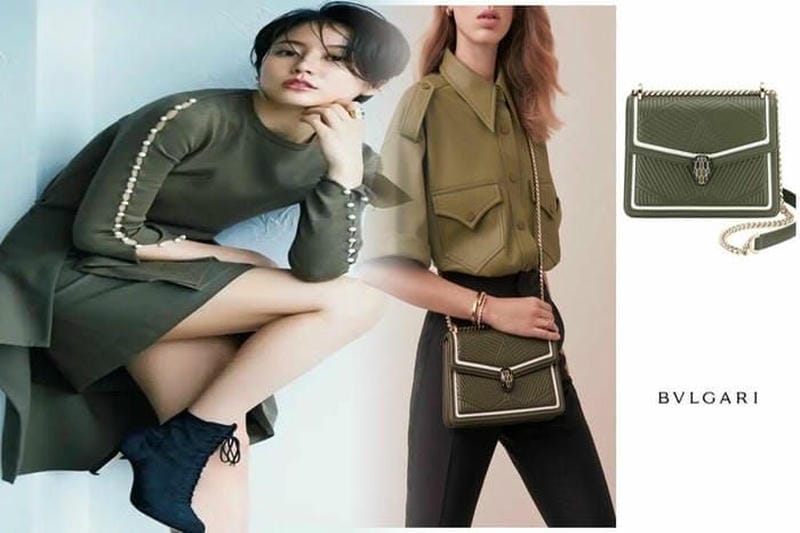 ブルガリの人気バッグ「セルペンティ」のポーチタイプにムートン素材とナノサイズが新登場