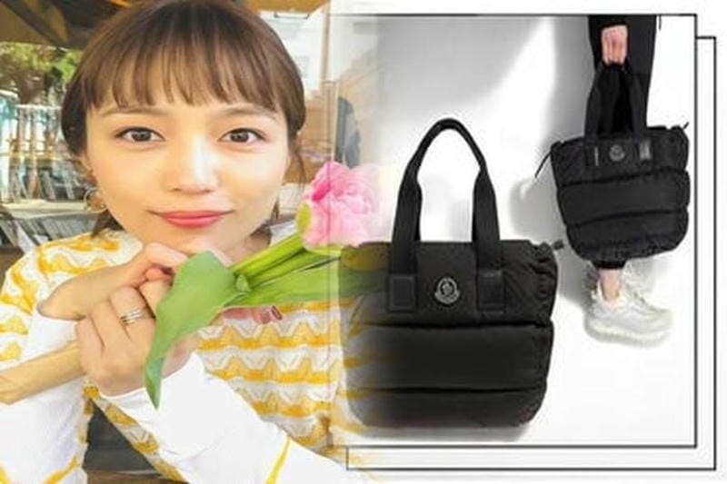 22/23秋冬日本未入荷 モンクレール TECHトートバッグ【黒】