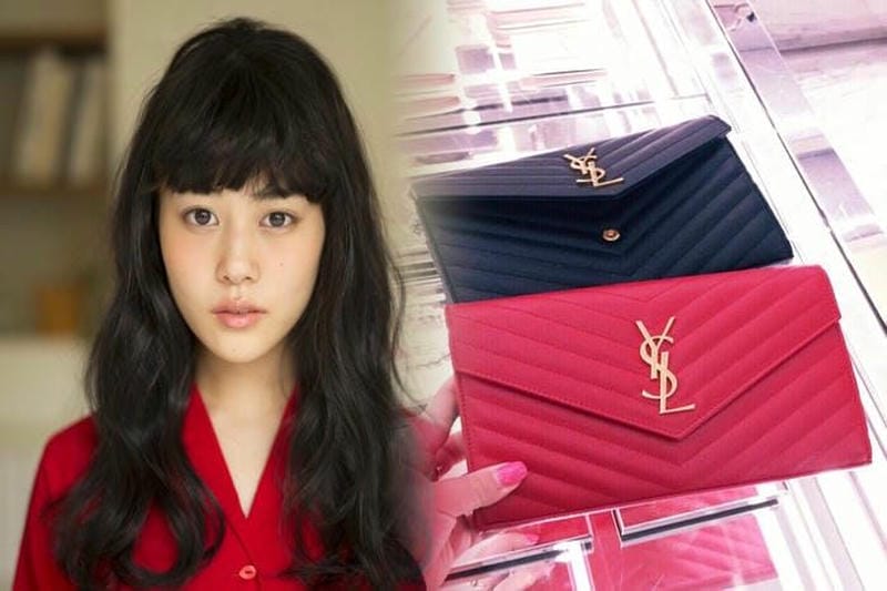 サン ローラン トート バッグ 布