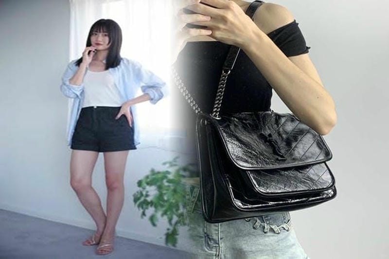 モコモコバッグで可愛く防寒！サンローランの秋冬アイテム