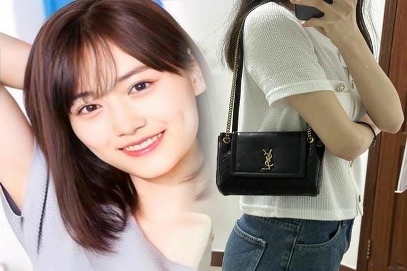 サン ローラン 花 柄 バッグ