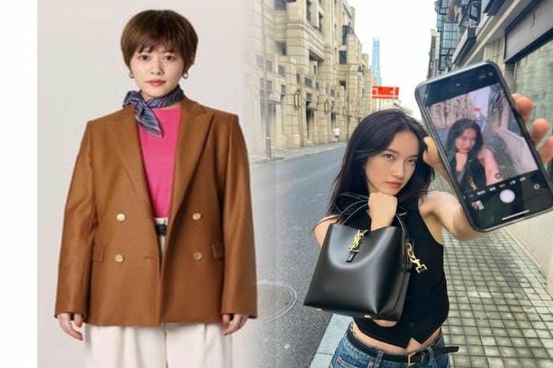 MA-1ナイロン素材のリュックでカジュアルに！サンローランで軽やかな装い