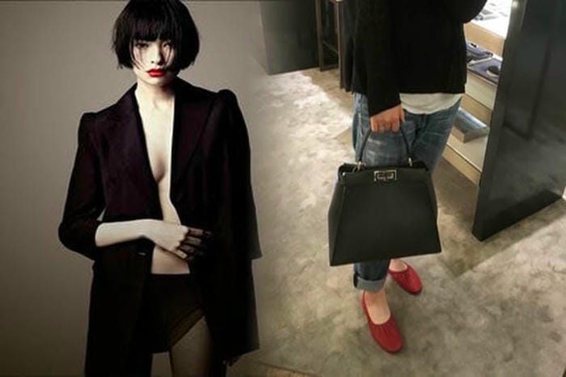 フェンディ ズッカ 柄 トート バッグ