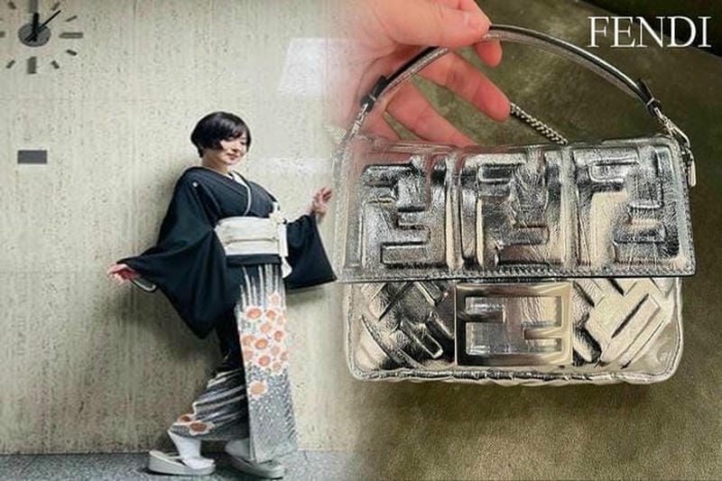 フェンディのバッグ「ピーカブー」新色ミモザ＆チューリップ、ストラップやミニバッグでアレンジ自在