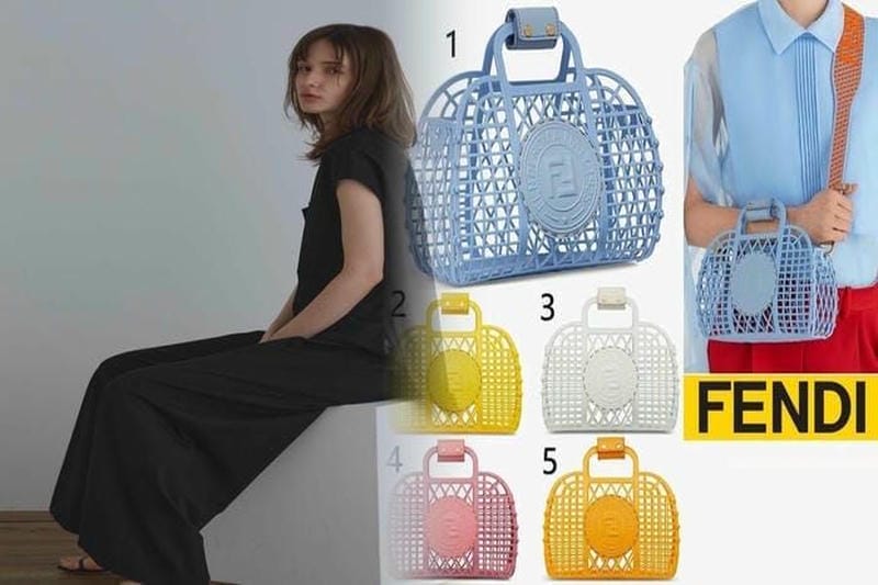 FENDI ラナウェイショッパー PVC スモール ショッパー