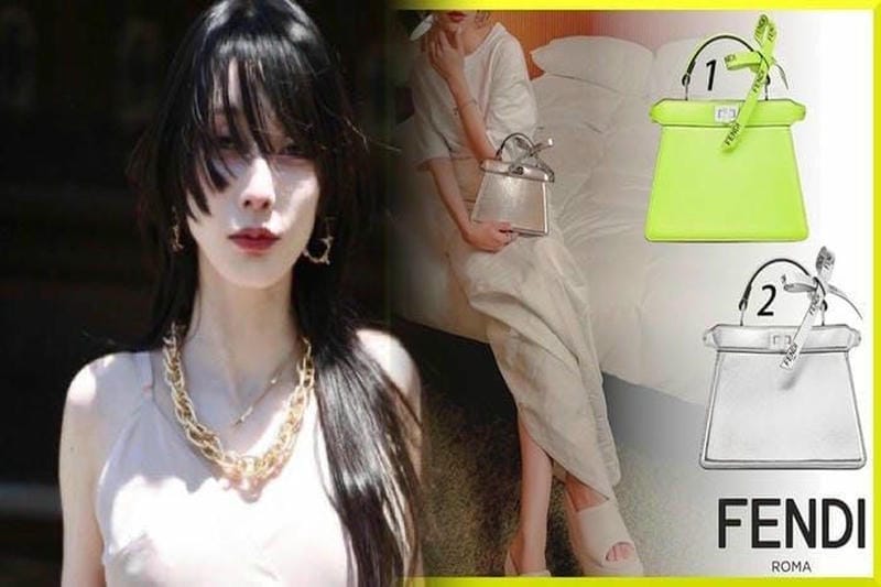 送料関税込■ FENDI FFロゴ モントレゾール クリア ミニバッグ■