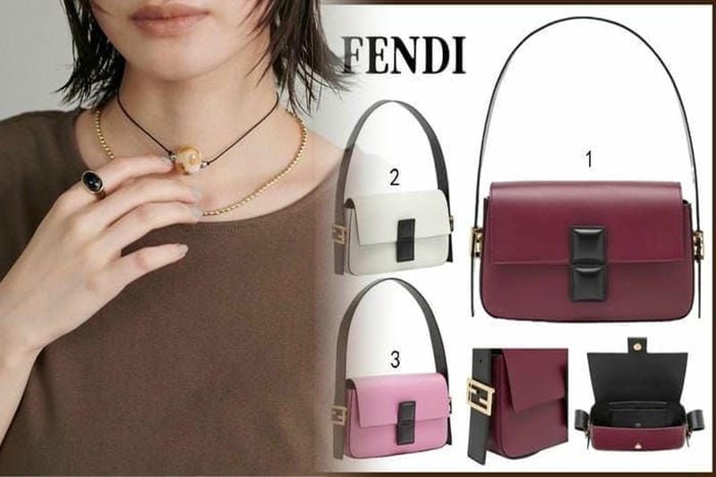 FENDI ラナウェイショッパー PVC スモール ショッパー