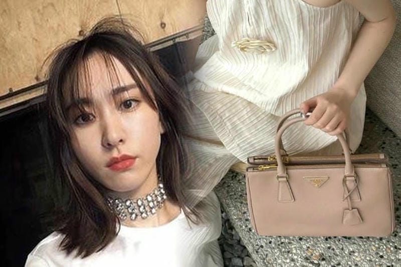 プラダ リボン ナイロン バッグ