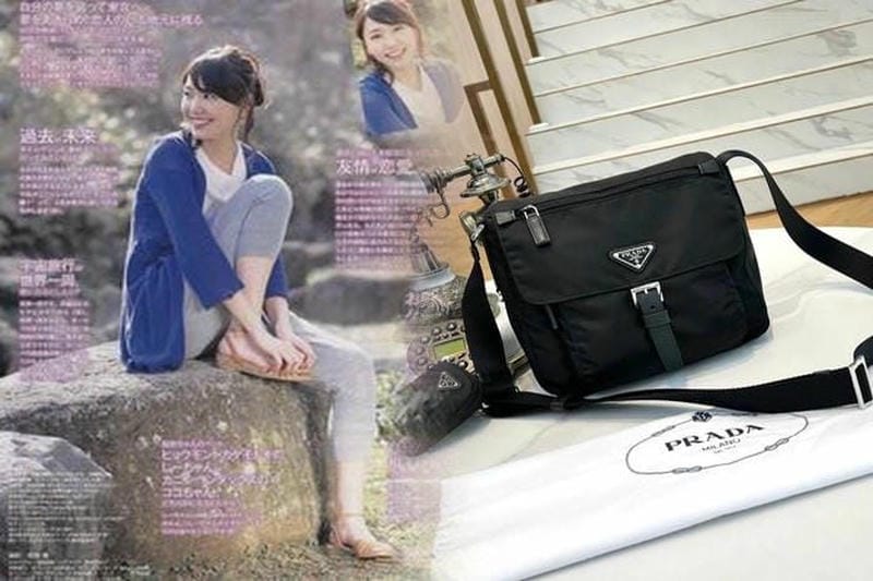 プラダ キャンバス トート バッグ