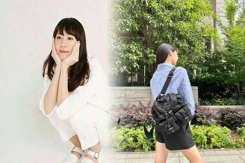 prada ナイロン トート バッグ